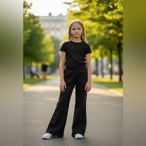 Art Class - NWT - Black Wide Leg Pull on Pants
